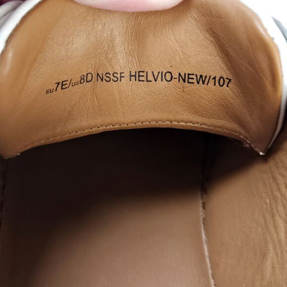 BALLY Sneakers White HELVIO-107 Mens Sz US 8D With Box Extra Laces Trainspotting - Picture 6 of 8